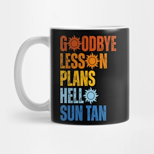 Goodbye Lesson Plans Hello Sun Tan Mug